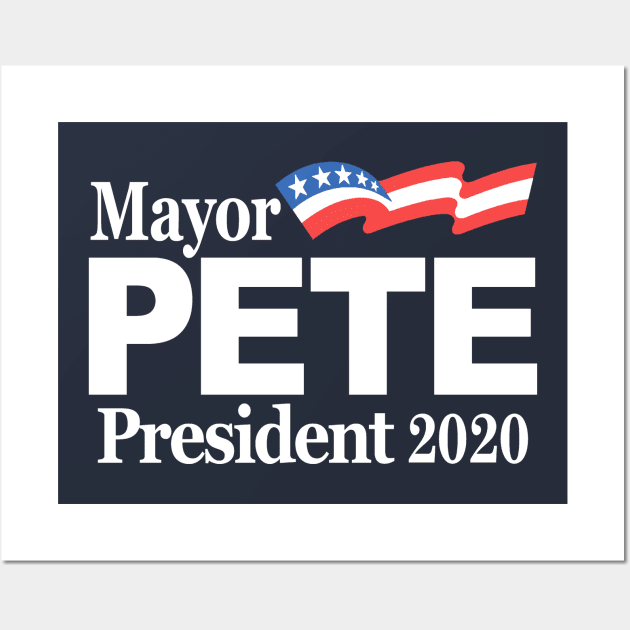 Mayor Pete 2020 Wall Art by Etopix